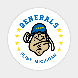 Flint generals Magnet